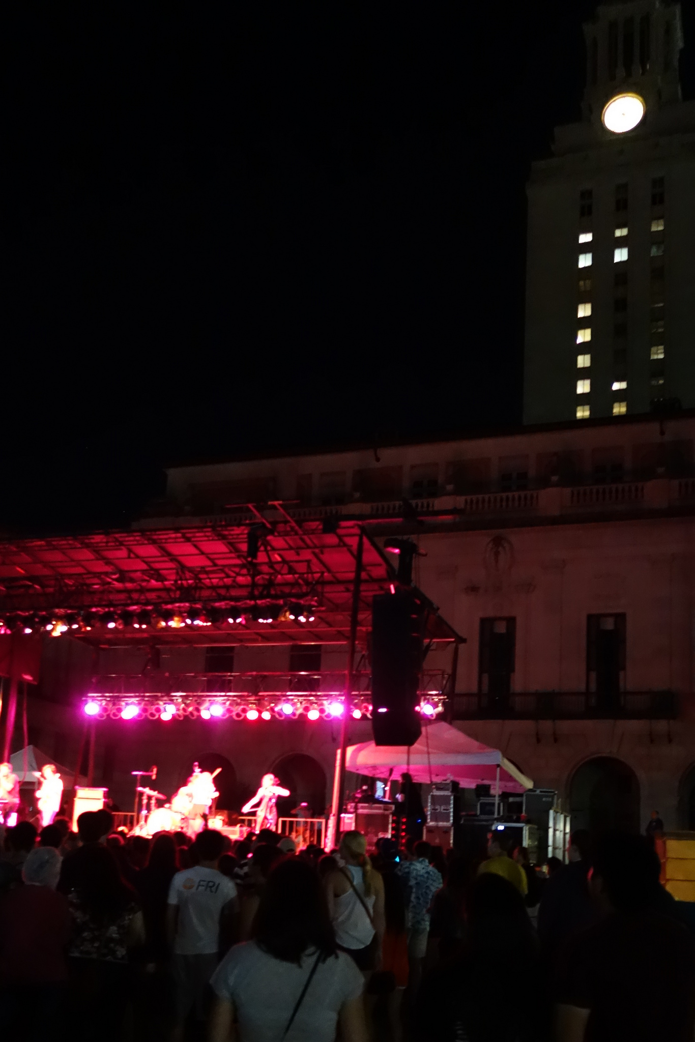40 Acres Fest at the UT main mall with Smallpools and Ra Ra Riot!