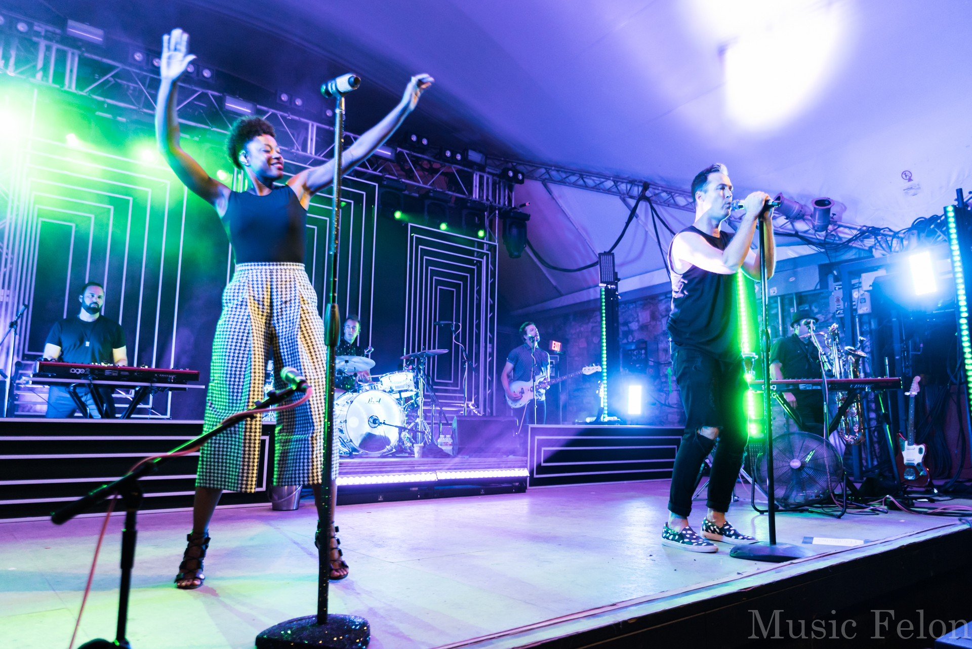 Fitz and The Tantrums, 7/24/2016, Stubb’s Austin, Photos